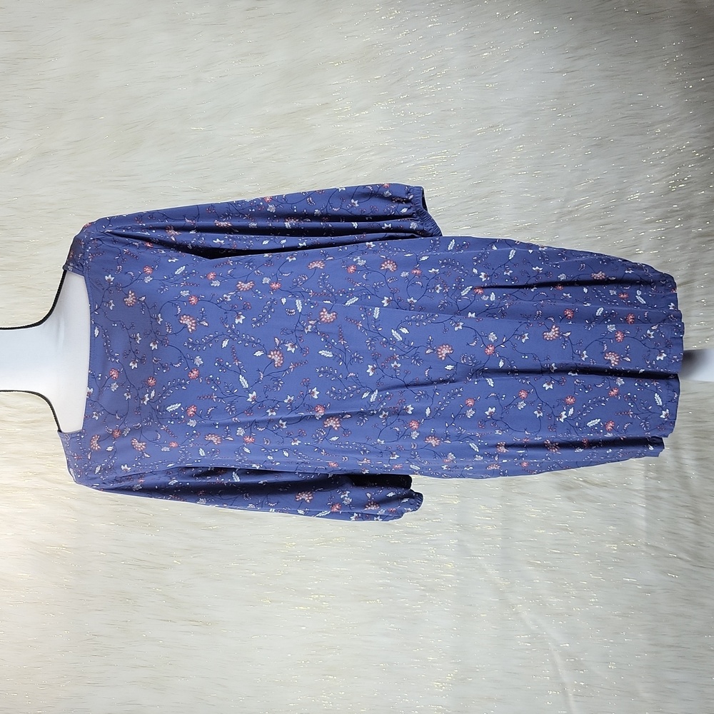 Gap Blue Floral Dress